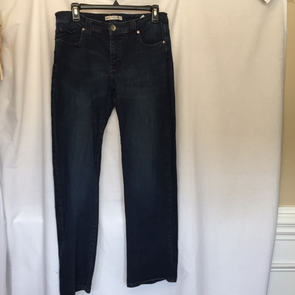 Ladies LEE no-gap straight leg Jeans, sz 12M